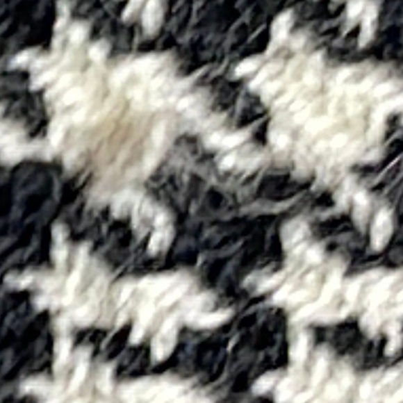 Brooks Brothers 346 Houndstooth Black White Plaid Wool Skirt size 12 Career Wear - Picture 9 of 9